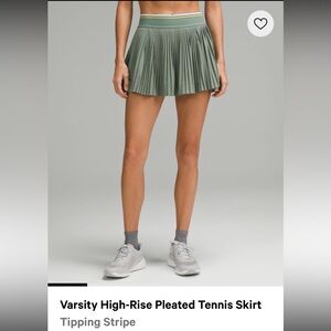 Lululemon Pleated Tennis Skirt